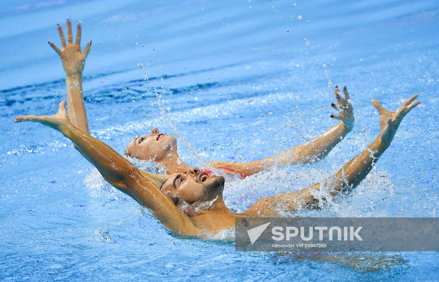 South Korea Aquatics Worlds Mixed Duet Technical