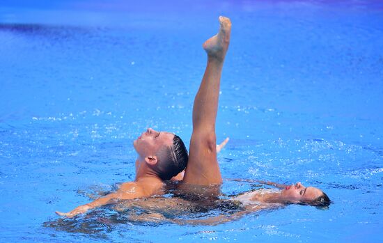 South Korea Aquatics Worlds Mixed Duet Technical