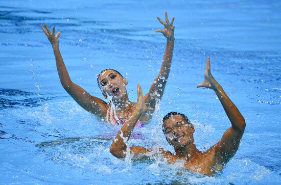 South Korea Aquatics Worlds Mixed Duet Technical