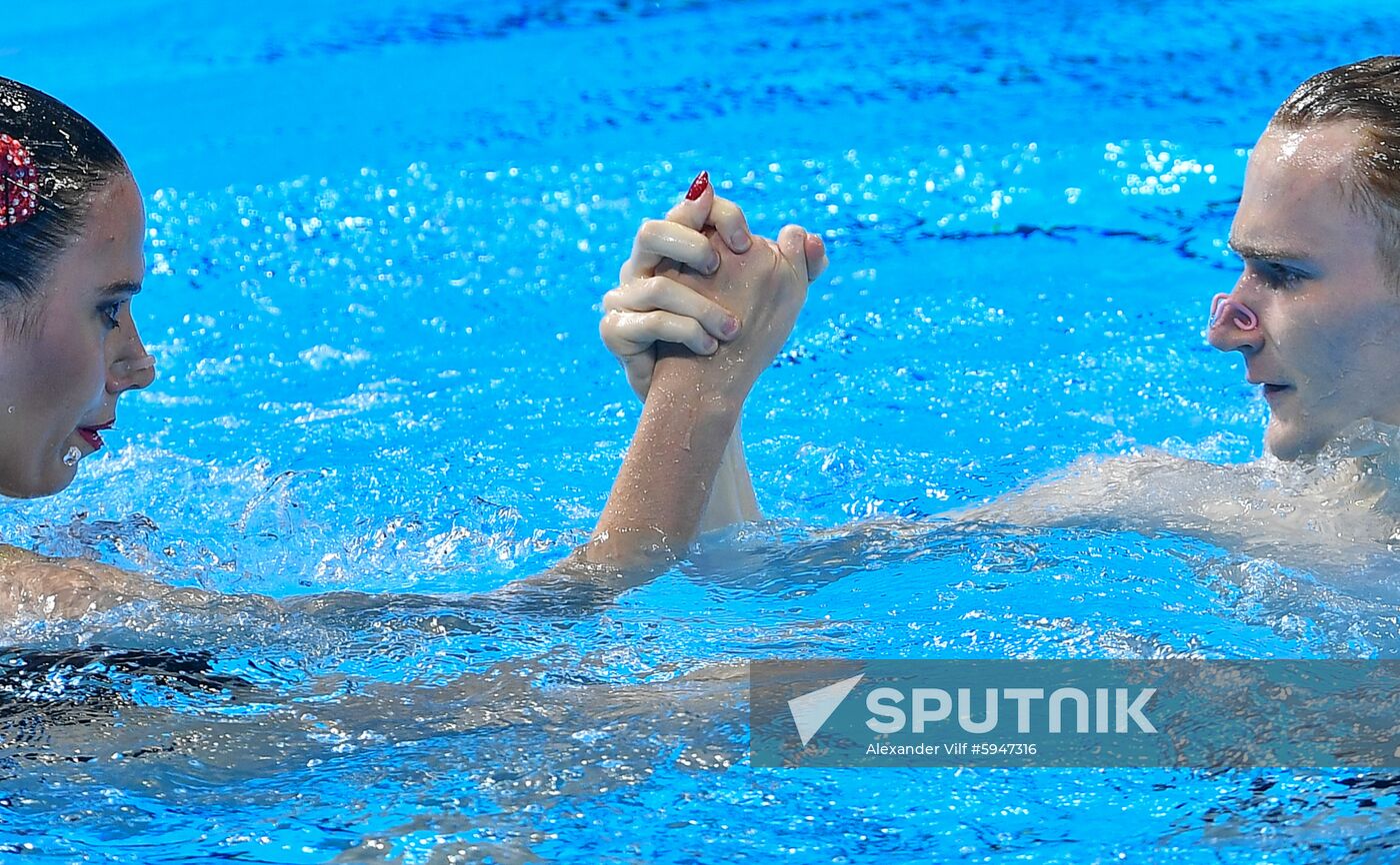 South Korea Aquatics Worlds Mixed Duet Technical