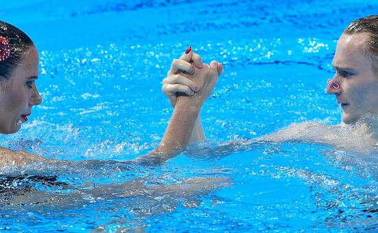 South Korea Aquatics Worlds Mixed Duet Technical
