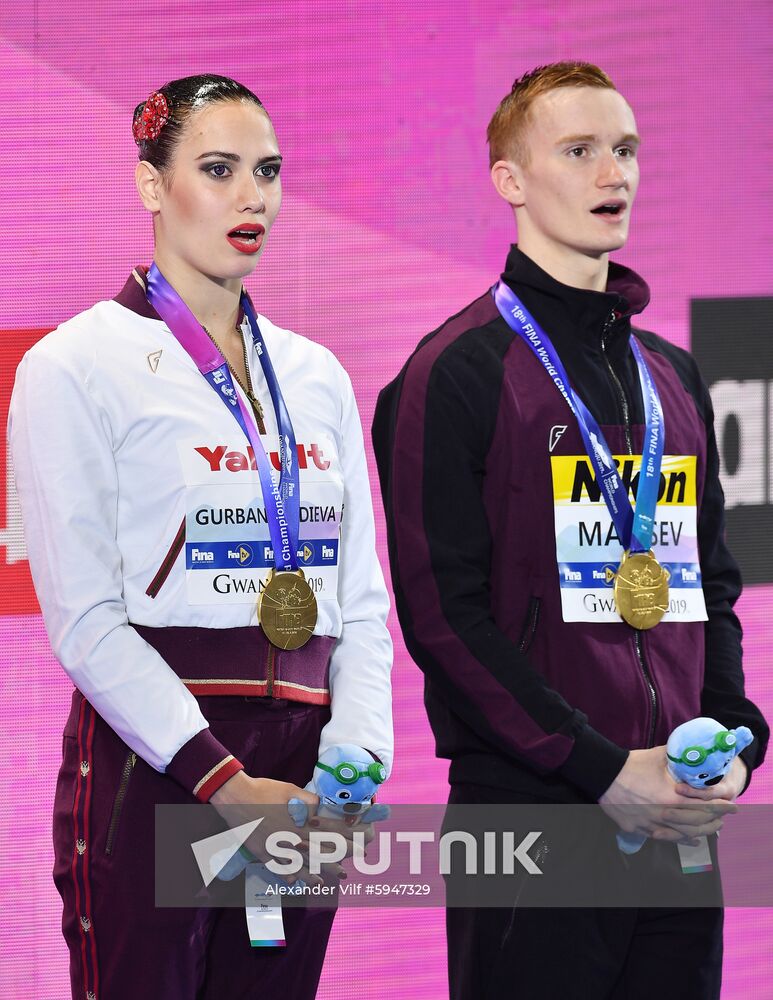 South Korea Aquatics Worlds Mixed Duet Technical