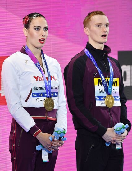 South Korea Aquatics Worlds Mixed Duet Technical