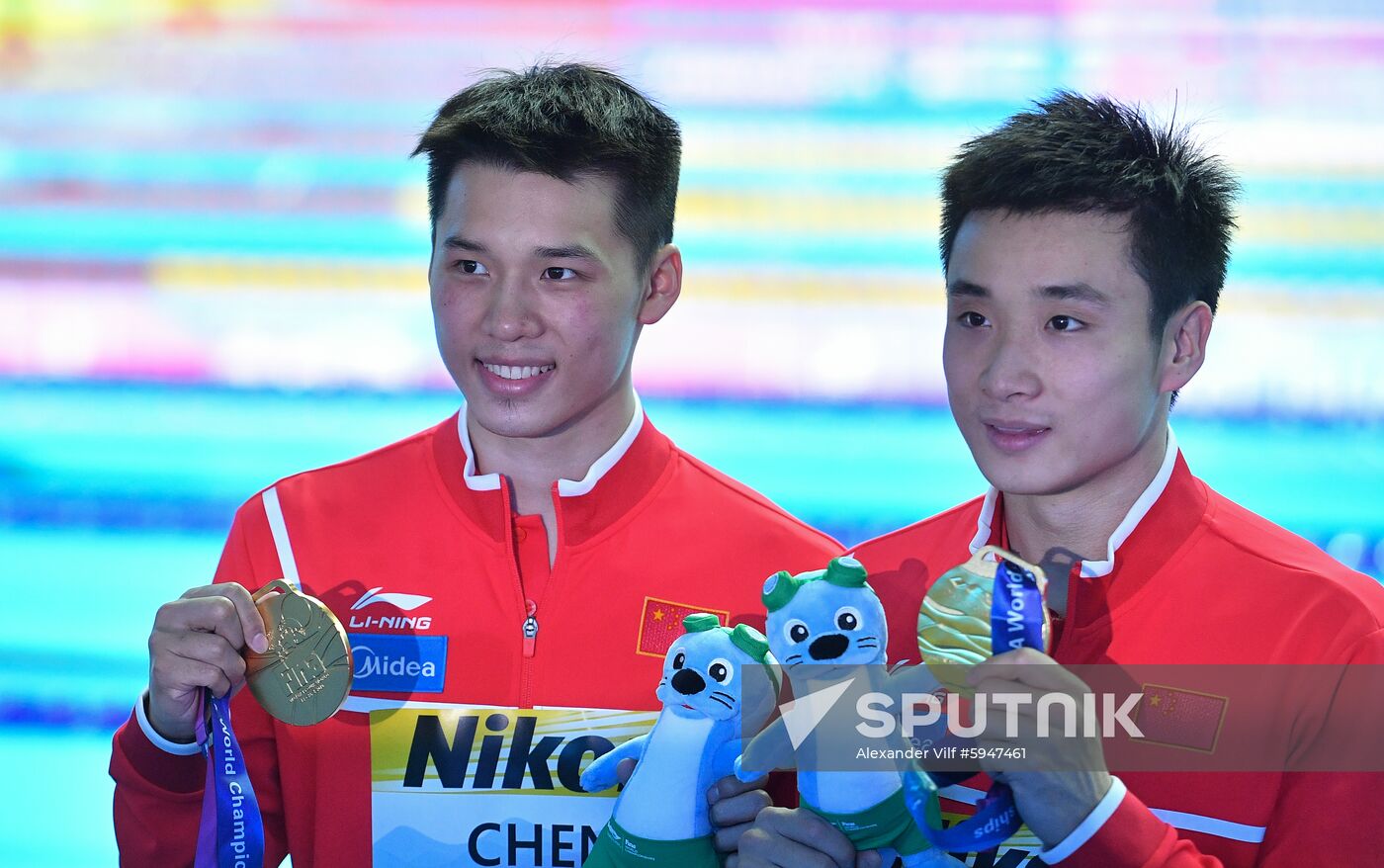 South Korea Aquatics Worlds Platform Synchro Men