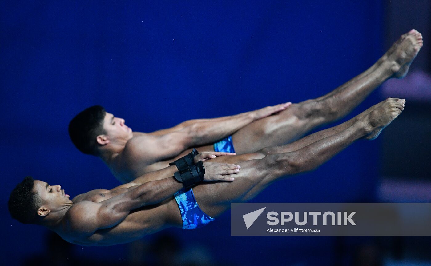 South Korea Aquatics Worlds Platform Synchro Men