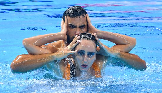 South Korea Aquatics Worlds Mixed Duet Technical
