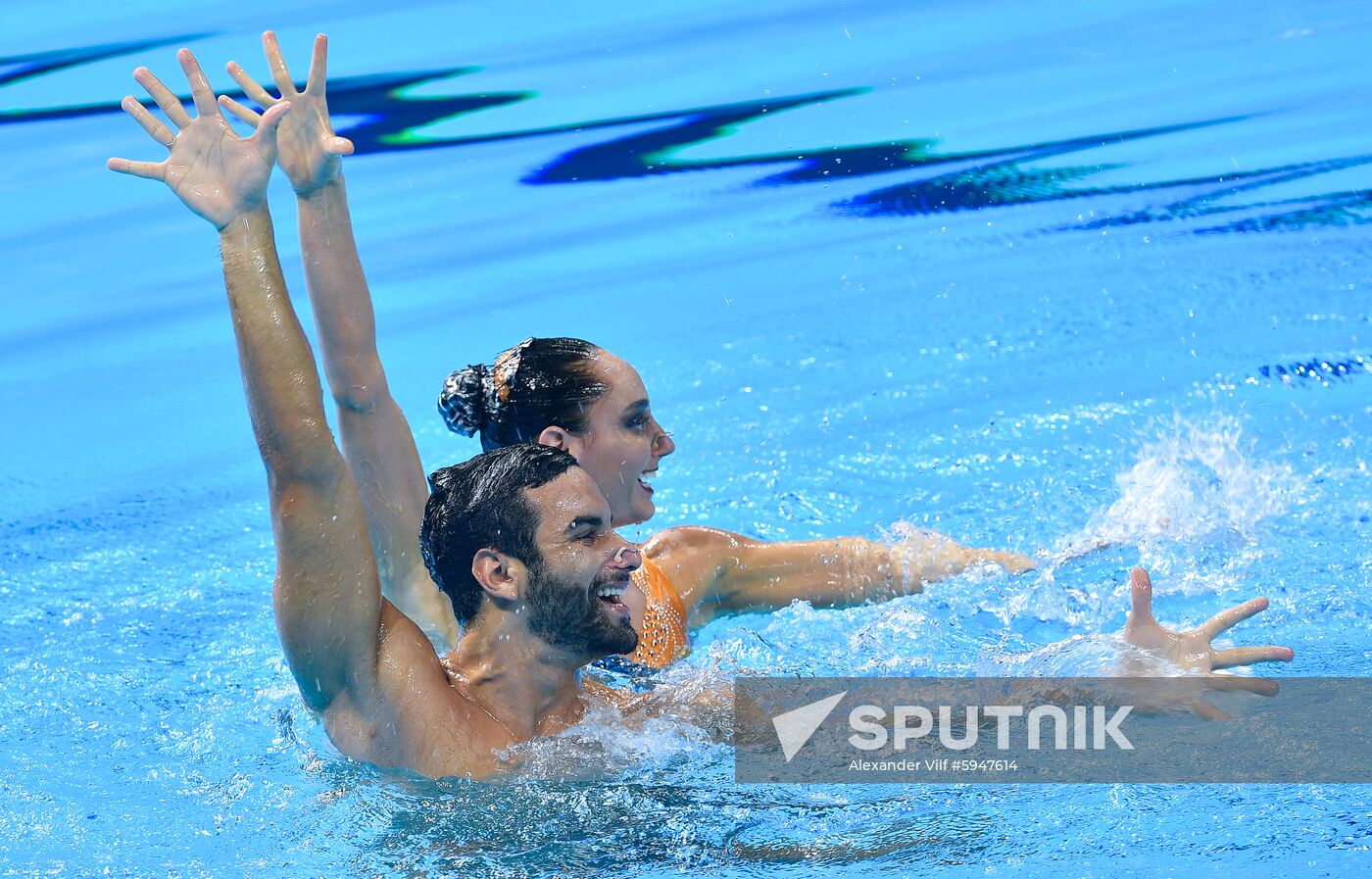 South Korea Aquatics Worlds Mixed Duet Technical