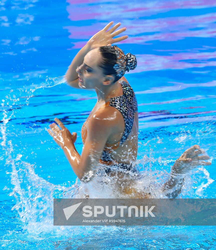 South Korea Aquatics Worlds Mixed Duet Technical