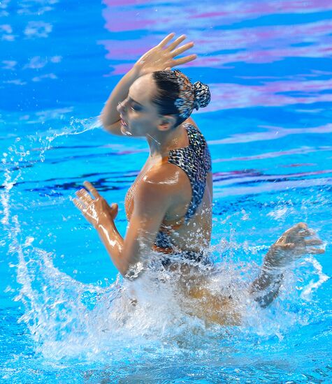South Korea Aquatics Worlds Mixed Duet Technical