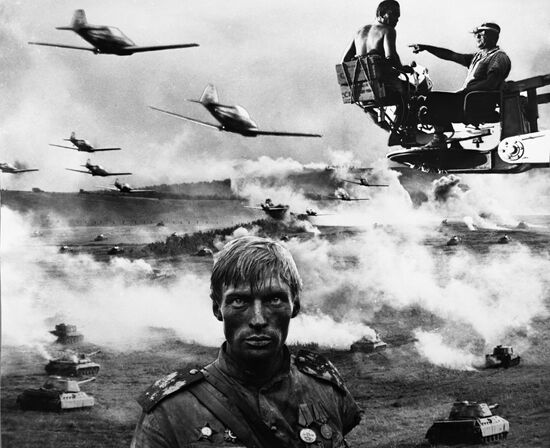 Filming movie Breakthrough, part of epic Liberation