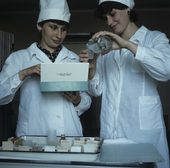 Students of First Sechenov Moscow Medical Institute
