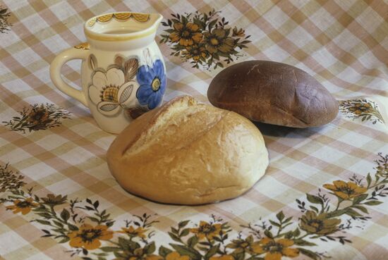 Still life with bread