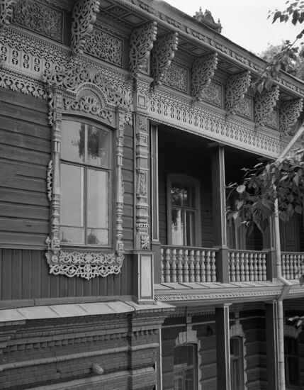 Wooden architecture of Tomsk