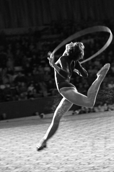 Gymnast Faina Alferova