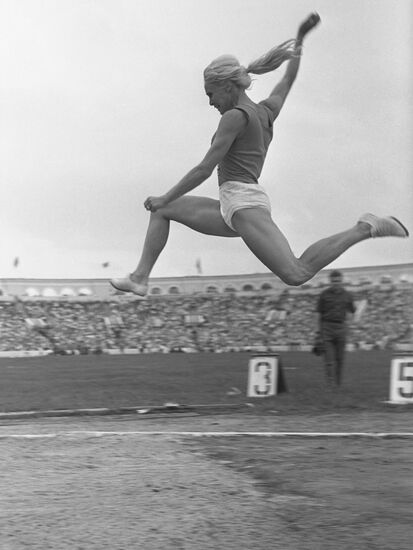 Track and field athlete Tatyana Talysheva