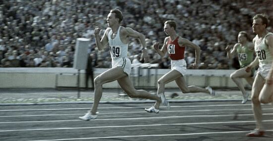 Track and field athlete Edwin Ozolin