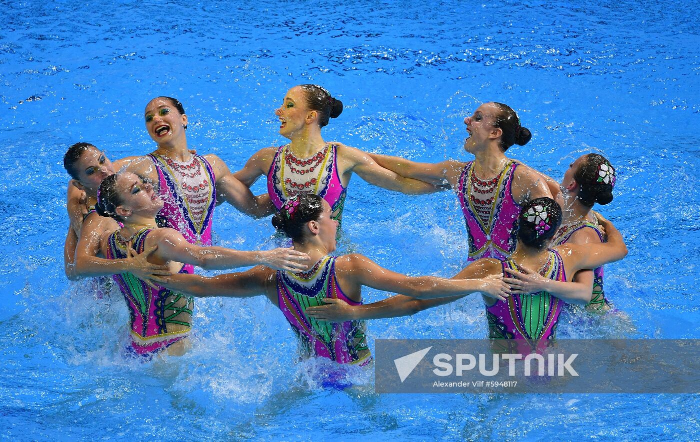 South Korea Aquatics Worlds Team Technical