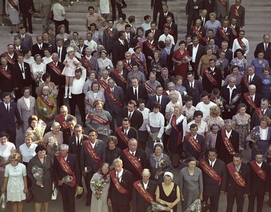 Soviet workers