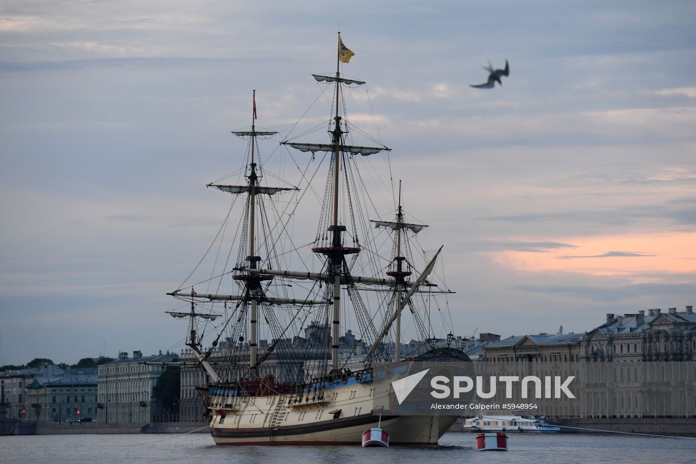Russia Navy Day Parade Rehearsal