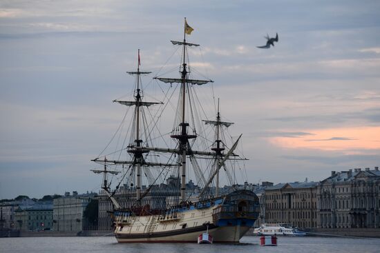 Russia Navy Day Parade Rehearsal