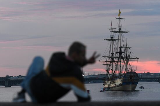 Russia Navy Day Parade Rehearsal