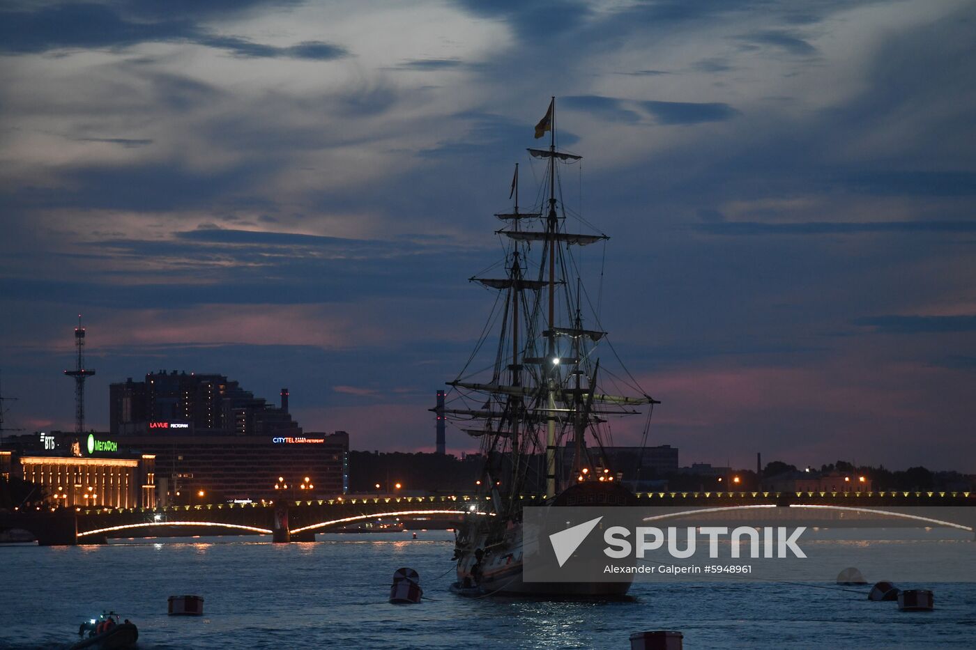 Russia Navy Day Parade Rehearsal