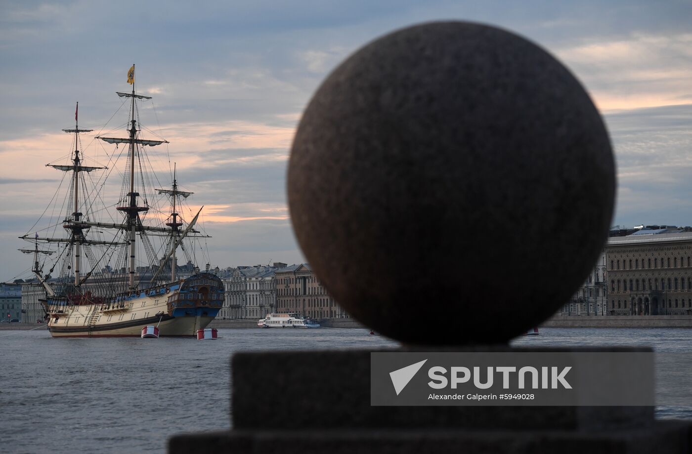 Russia Navy Day Parade Rehearsal