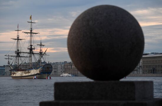 Russia Navy Day Parade Rehearsal