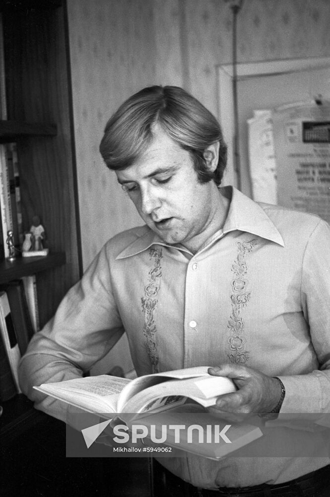 Poet Sergei Goncharenko