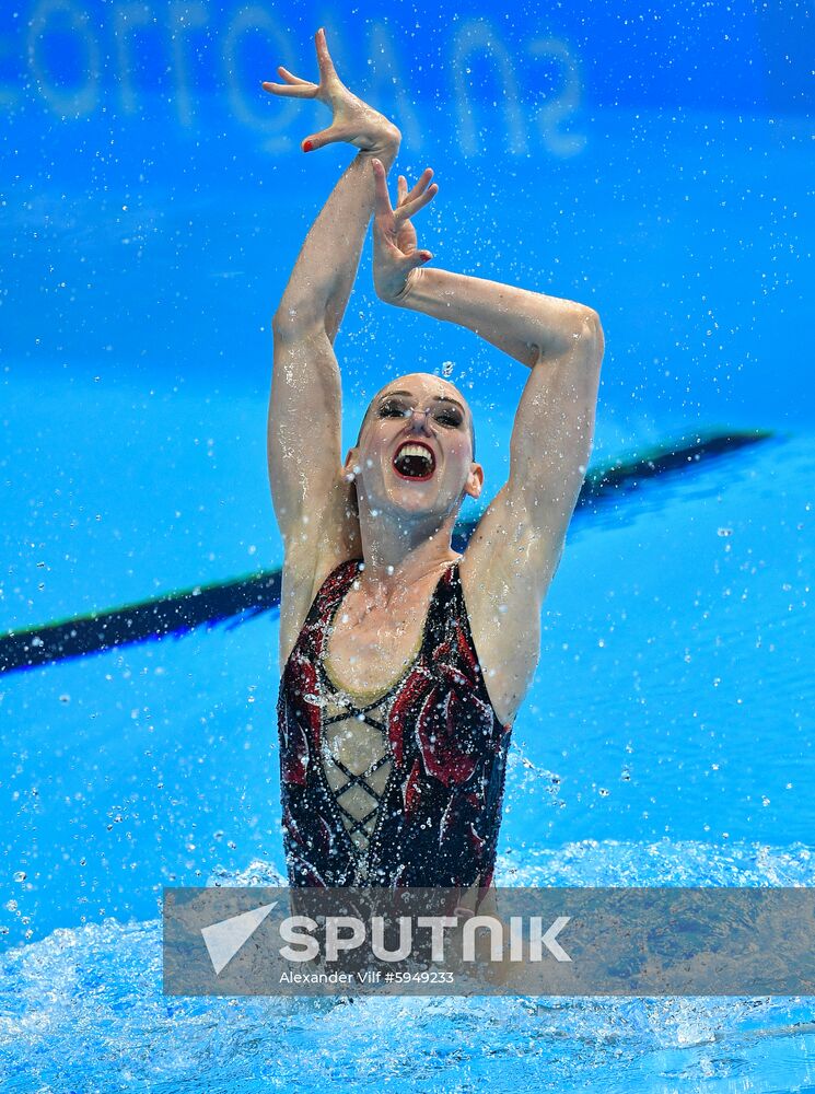 South Korea Aquatics Worlds Solo Free Women