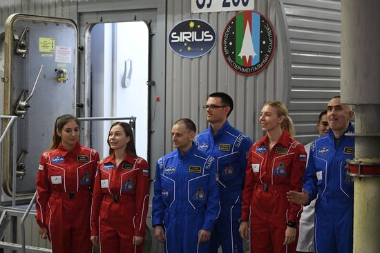 Russia Moon Simulation Experiment