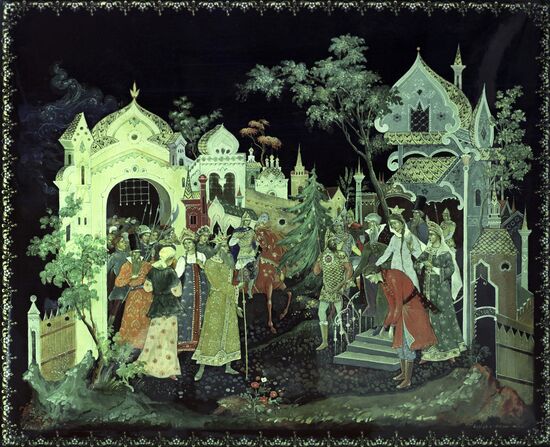 Palekh miniature