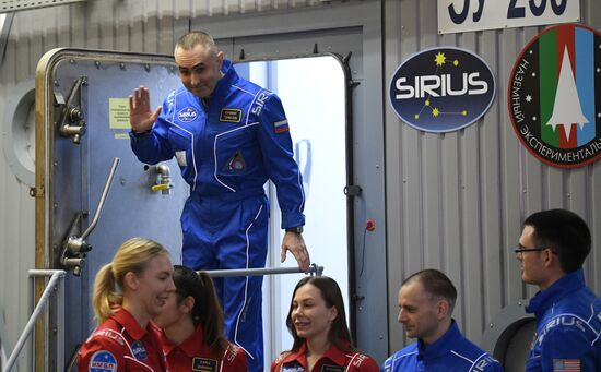 Russia Moon Simulation Experiment