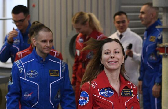 Russia Moon Simulation Experiment
