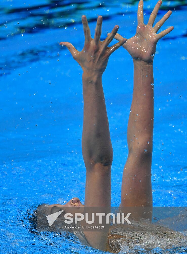 South Korea Aquatics Worlds Solo Free Women