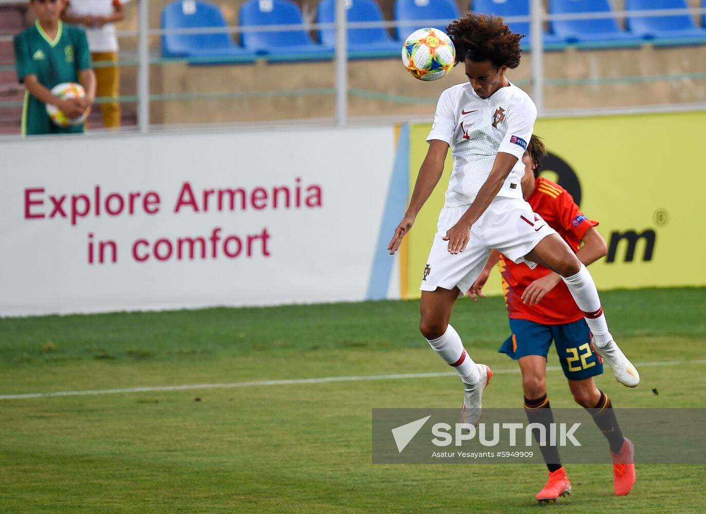 Armenia Soccer U19 Euro Portugal-Spain