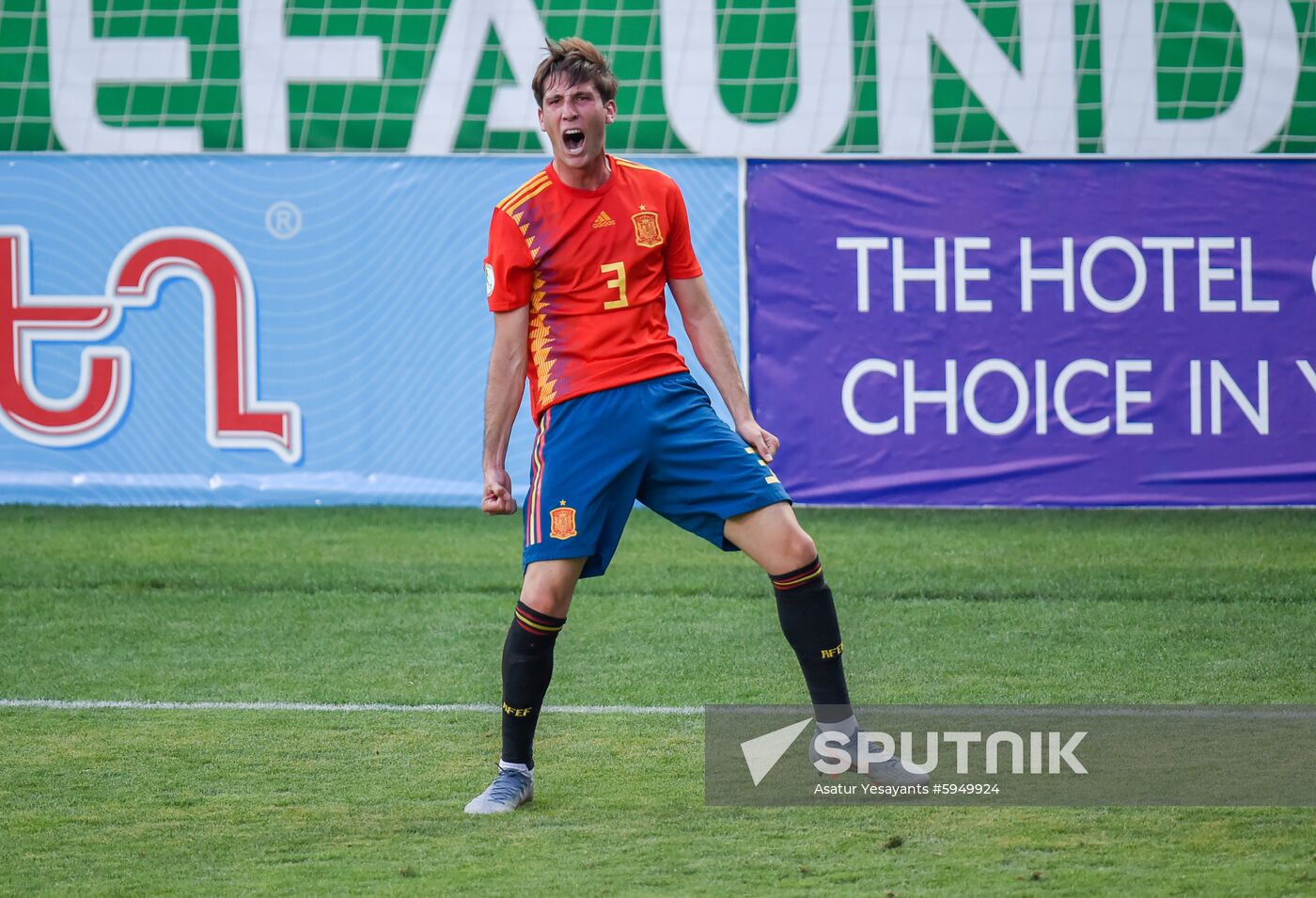Armenia Soccer U19 Euro Portugal-Spain