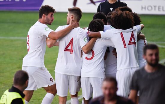 Armenia Soccer U19 Euro Portugal-Spain