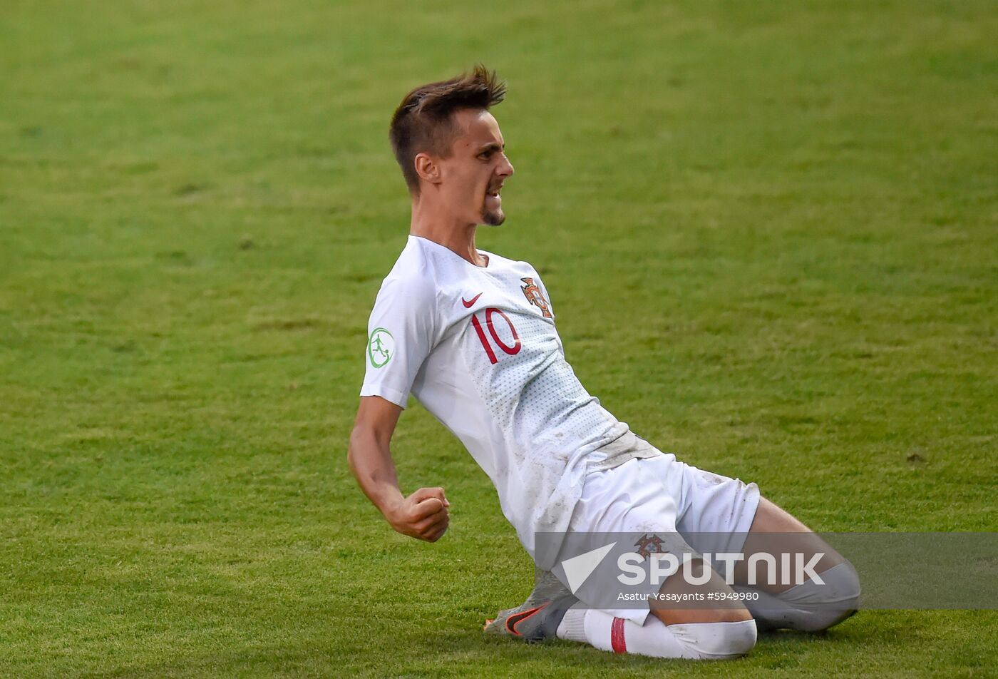 Armenia Soccer U19 Euro Portugal-Spain
