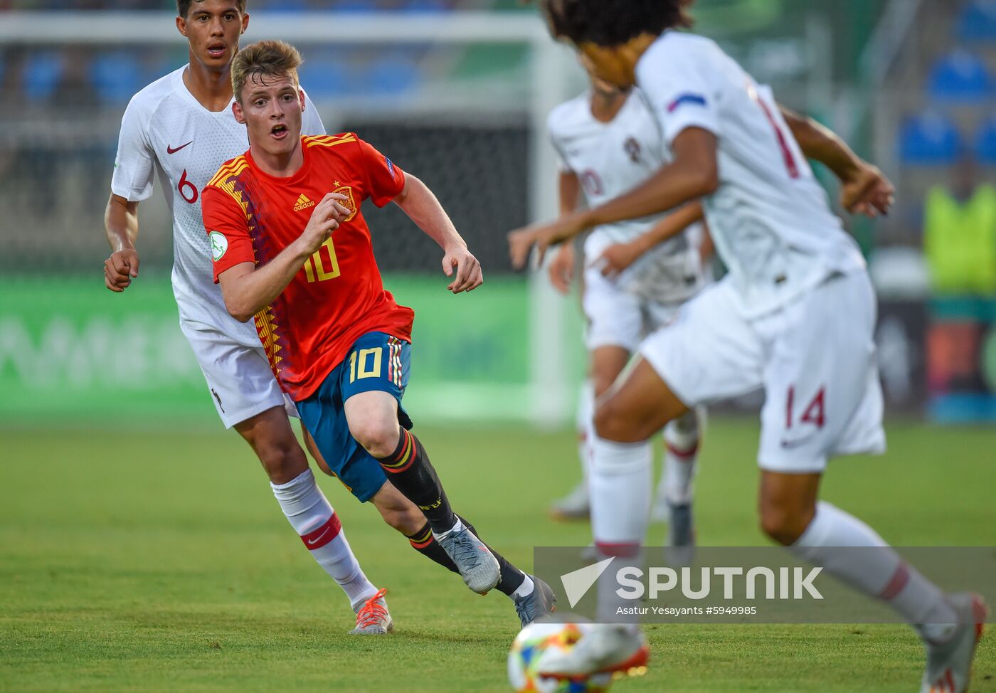 Armenia Soccer U19 Euro Portugal-Spain