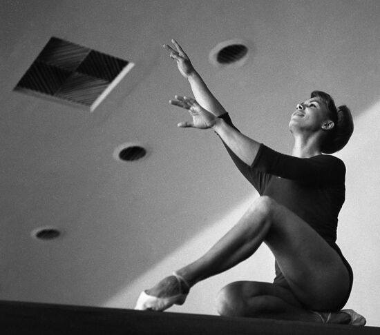 Gymnast Larisa Latynina