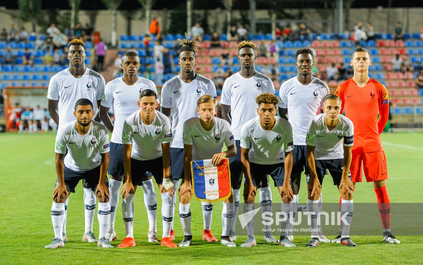 Armenia Soccer U19 Euro Republic of Ireland - France