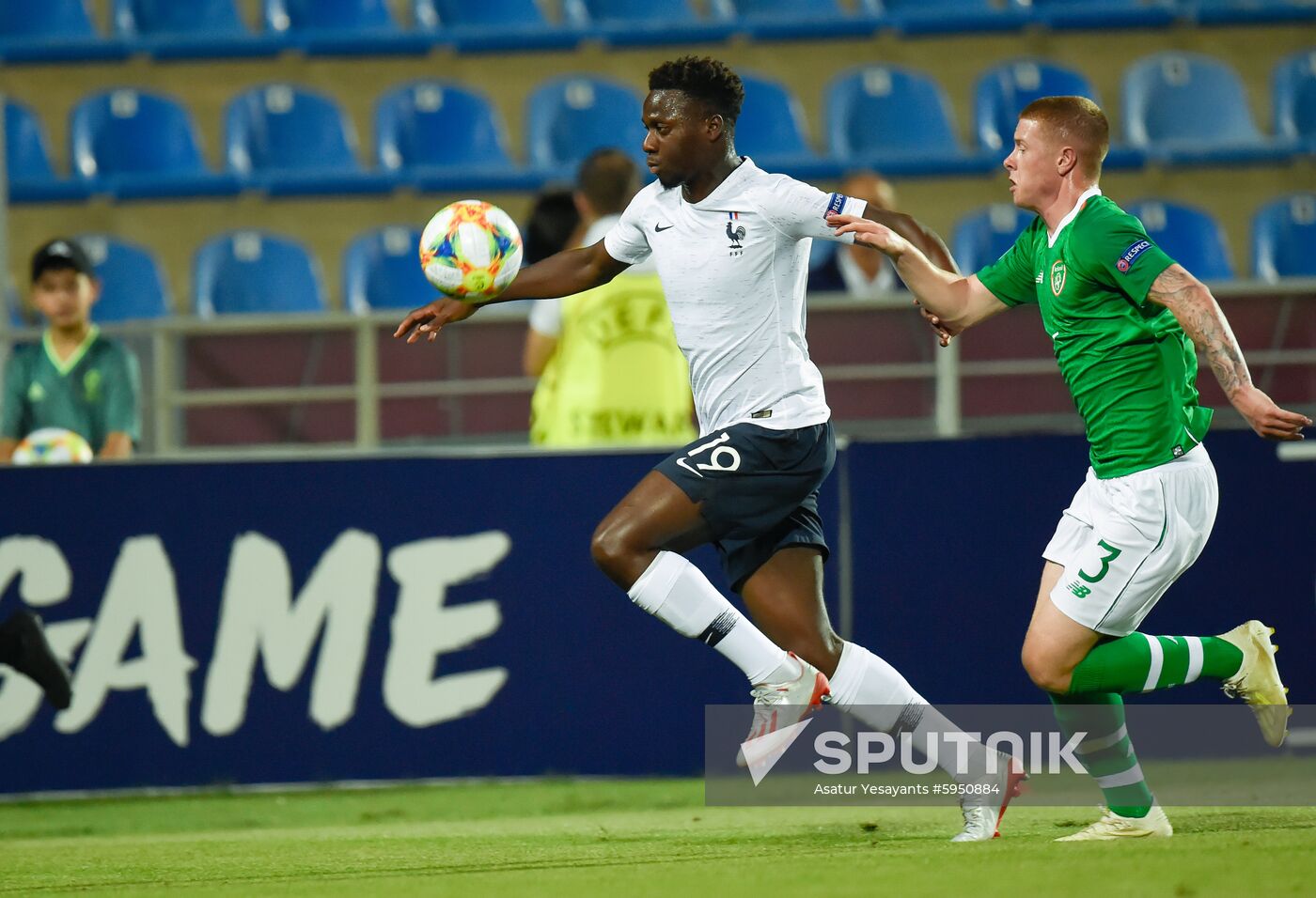 Armenia Soccer U19 Euro Republic of Ireland - France