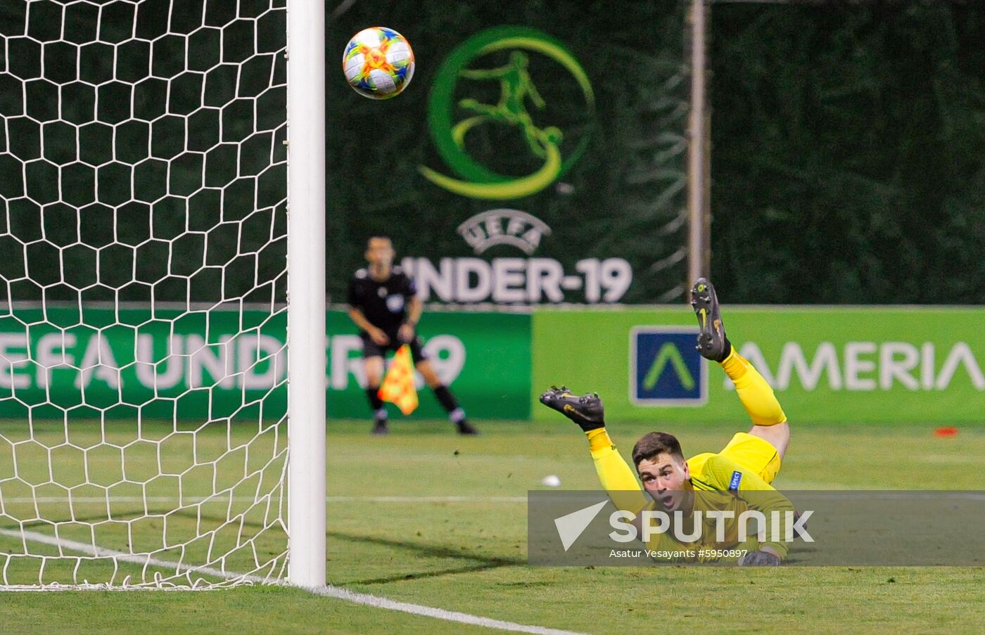 Armenia Soccer U19 Euro Republic of Ireland - France