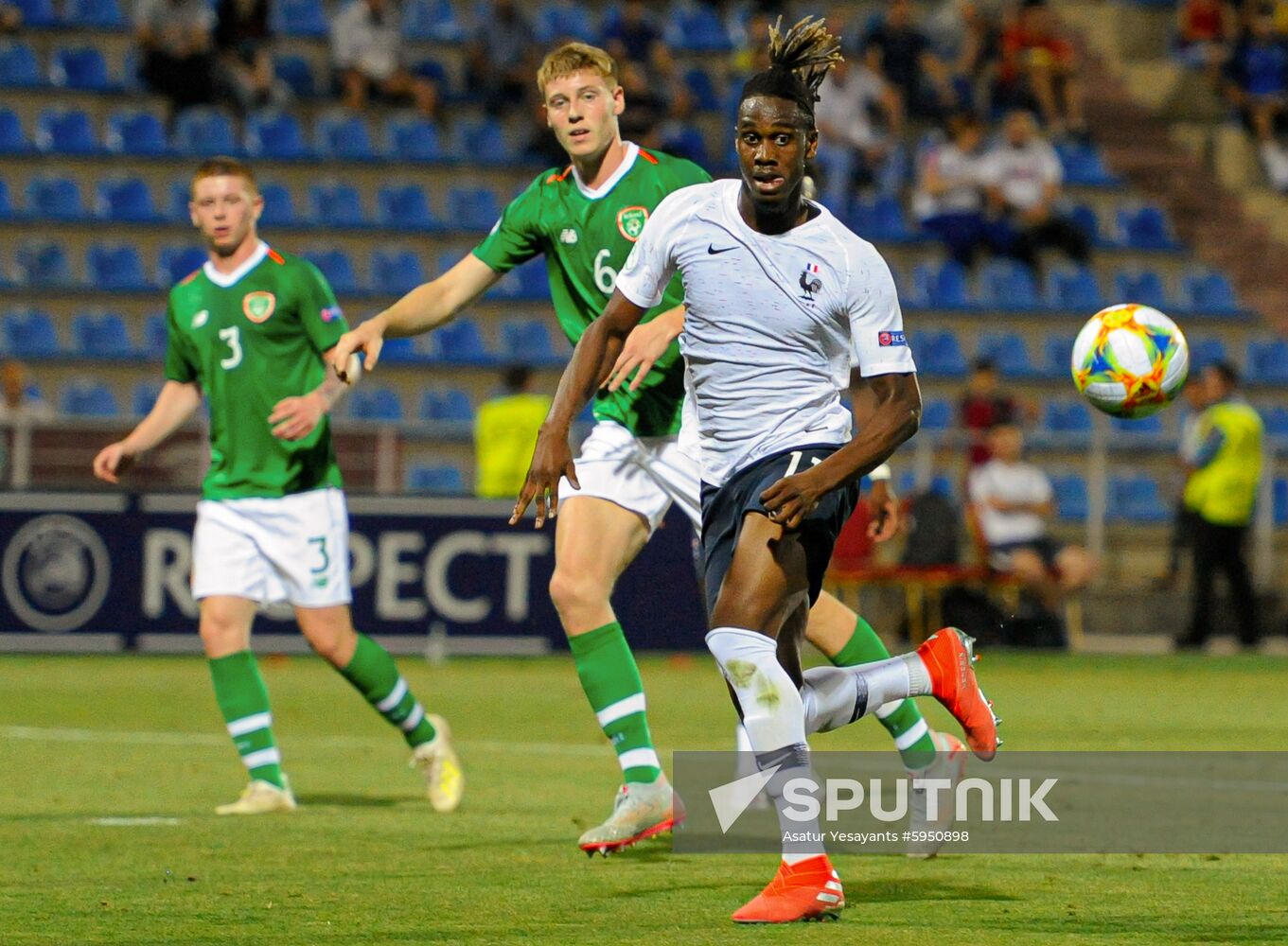 Armenia Soccer U19 Euro Republic of Ireland - France