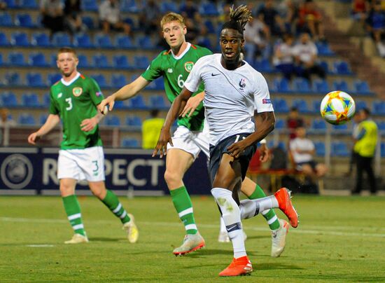 Armenia Soccer U19 Euro Republic of Ireland - France