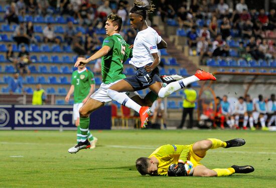 Armenia Soccer U19 Euro Republic of Ireland - France