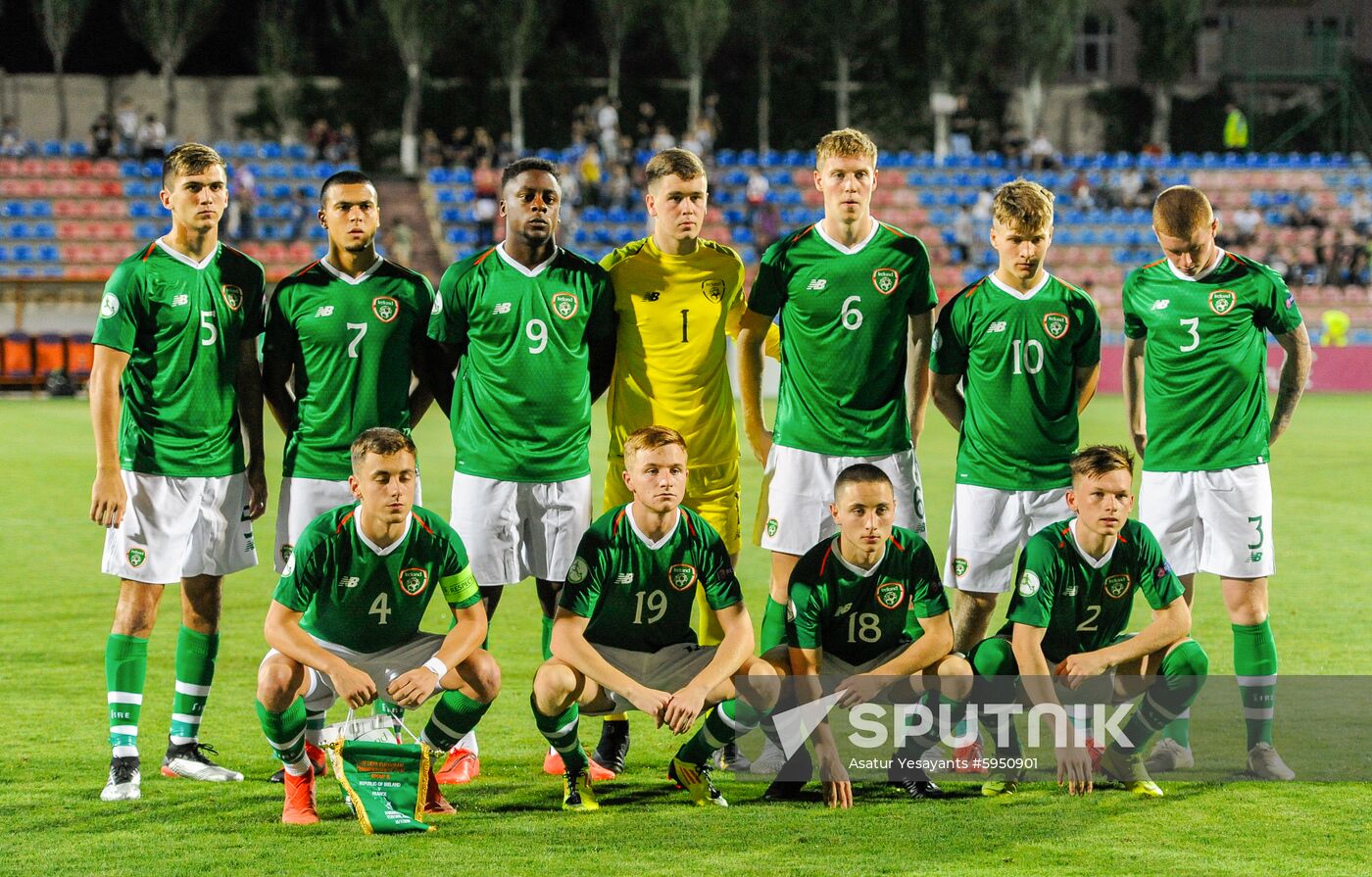 Armenia Soccer U19 Euro Republic of Ireland - France