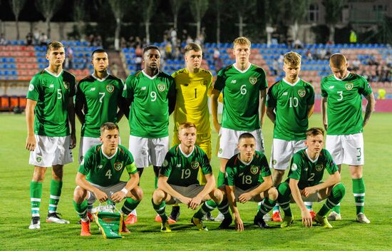Armenia Soccer U19 Euro Republic of Ireland - France