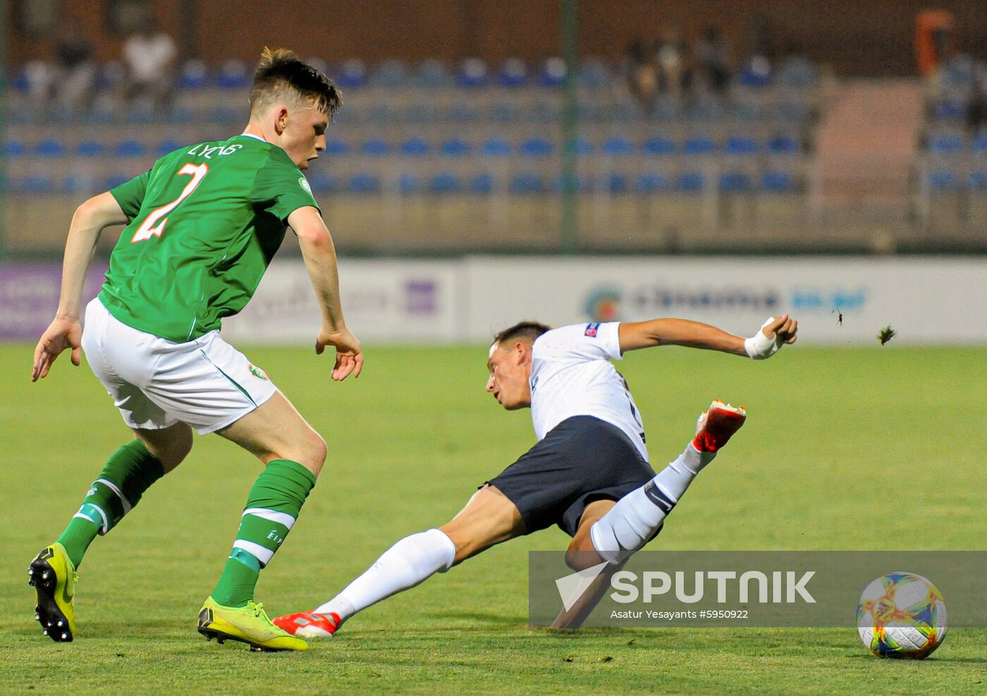 Armenia Soccer U19 Euro Republic of Ireland - France